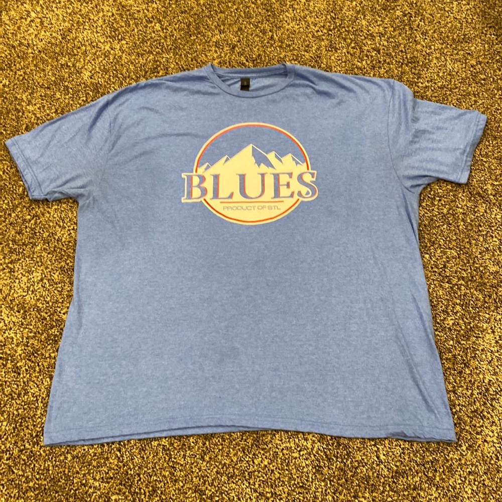 St. Louis blues product of STL T-shirt size 3XL